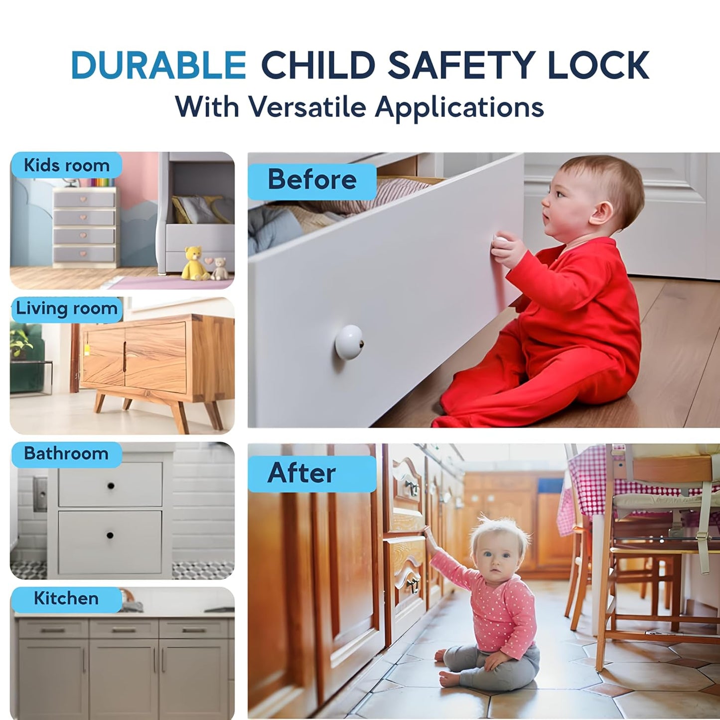 Magnetic Cabinet Locks